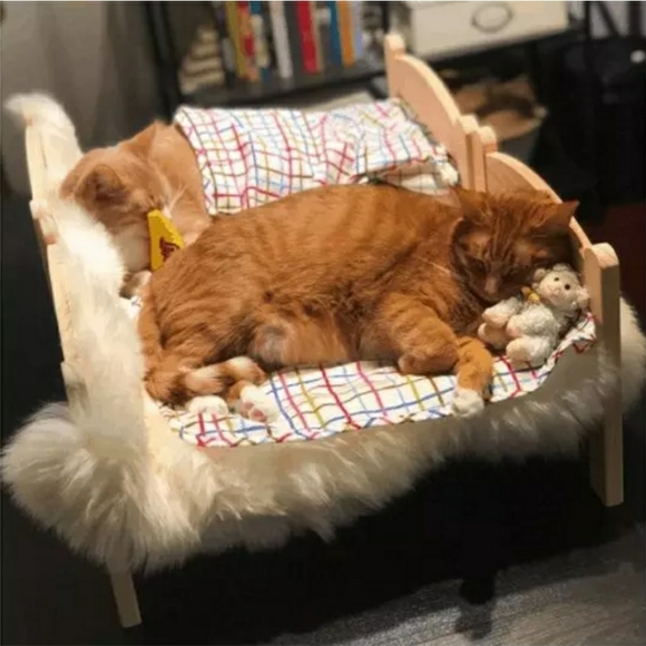 IKEA DUKTIG Pet Or Doll Bed With Bedlinen Set - Semi Opened - Picture 15 of 16